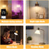 MXhme E26 2.4Ghz Bulb Bulb E26 Fixture,Dimmable 3000K-6500K RGBWW,1Pack Rechargeable Light with Remote Control,Battery