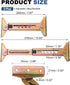 2Pcs 5-Gear uxcell Adjustable Lifting Bracket, Adjustable Angle Hinge Lift Rod Mechanism for Sofa Bed Massage Table