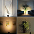 12V dimming, (2pack) LED Indoor Plant Spotlight, Adjustable Angle Floor lamp with Remote Suitable for Dark Corners