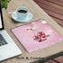 XUNLURY Y2K 9.5x7.9 Inch Trendy Pink Disco Ball Cherry Mouse Pad, Funky Preppy Glitter Cherry Fruit Mousepads