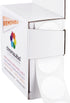ChromaLabel 1 Inch Circle Sticker Labels, Easy to Write On, 1000 Dot Label Stickers per Dispenser Box