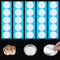 50pcs Synthetic Filter Paper Stickers, 84mm Diameter Adhesive Filter Discs for Mushroom Cultivation, 0.3 µm
