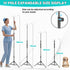 Crilealym Poles,46to 85In 4 (46-86in) IV IV Stand Floor with IV Bag Holder Stand Portable Telescopic Stabilizing Tripod