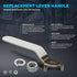 MIDLINE VALVE Replacement Lever Handle for MIDLINE VALVE 610 Series, Stainless Steel Ball Valve, 5 Pack