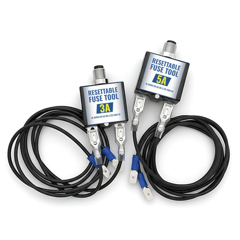 Air Pure Shop Fuse Tester for HVAC Systems, 3 Amp & 5 Amp Resettable Fuse