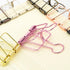 Hollow Out Paper Binder Clip, Invoice Bill Clip, Office Supplies Pack of 10 (S, Bronze)
