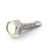 THE CIMPLE CO #10 Size, 3/4" Length (19mm) Self Tapping/Drilling Screw, 410 Stainless Steel, 100pcs