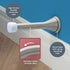 Jack N’ Drill 15 Pack Spring Door Stoppers, 3.1" Heavy Duty Satin Nickel, Child & Pet Friendly