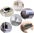 (2, Wonder Shelf - Small Plastic Self Adhesive Bathroom Wall Mount Shelf - Fits Over Toilet Paper Holder - Designed