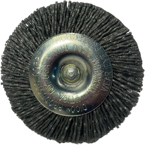 Dico 541-771-3 Nyalox Wheel Brush 3-Inch Grey 80 Grit