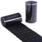 Black Self Adhesive Dots, 500pcs (250 Pairs) 1" Diameter Hook & Loop Dots
