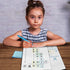 Set of Dry Erase Multiplication and Division Practice Boards, 8" x 12" for Kids, Classroom, Home