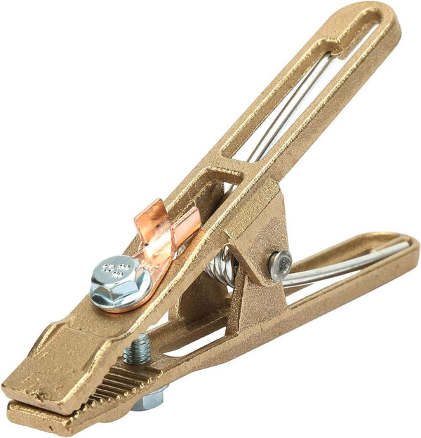 260/300/500A Brass A Shape Ground Clip Clamp, Welding Earth Clamp for Machine Accessories