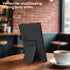6 5.12" 7.91", RSAquar Premium Server Book with Kickstand & Hand Strap Waiter Book Organizer with Pockets, Pen Holder
