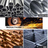 25 Pack - 4.5" 7/8" Arbor Cut Off Wheels for Metal, Premium Stainless Steel Cutting Wheel for Angle Grinder