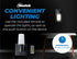 2 Pack 160 4 Westek Battery Operated Wall Sconce with Remote, Plastic Wireless Battery Wall Light, Easy No Wire Install
