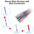 20Pin Stereo Wiring Harness Radio Connector Compatible with Boss Car Stereo Wire Adapter