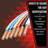 16 6 Pack (600ft 100ft 12V Gauge Wire Combo Total) Per Roll, Low Voltage Automotive and Electrical Cable, Copper Clad