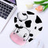 Ergonomic Mouse Pad with Wrist Support, Elastic Gel Wrist Rest, Non-Slip Rubber Base for Gaming, Office & Home