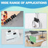 Small Binder Clips, 120 Pack, 3/4 Inch Width, Black Binder Clips, Mini Paper Clamps for Office Supplies