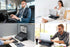 Laptop Lap Pad with Attached Mouse Pad & USB Cooling Fan - Non-Slip Heat Shield Stand
