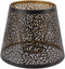 LICAEVEY Hollow Carved Metal Lamp Shade, E26 E27 Bulb Base Compatible, Detachable Cylindrical