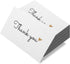 RXBC2011 100 Little Thank You Cards with Gold Heart Design, Bulk Thank You Notes for All Occasions (3.5 x 2 Inch)
