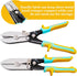 5 Blade Hand Crimper for Sheet Metal - Ductwork, HVAC, and Downspout Crimping Tool for 20ga Steel and 28ga Stainless