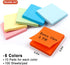 Sticky Notes, Shuttle Art 60 Pads Bright Stickies, 3x3 Inches, 100 Sheets/Pad for Home, School, Office