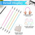 5 Pack Multicolor Silicone Bib Clips with Metal Clamps Dental Napkin Holder for Adults and Kids, Flexible Neck Apron