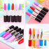 DomeStar Mini Cute Ballpoint Pen Bulk, 24 PCS Fun Novelty Lipstick Shape Pens, Multicolor for Birthdays and Children's