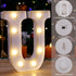 LED Marquee Sign Light Up Letters, Alphabet Light Up Letters Sign, Battery Powered LED Letter Lights for Night Light