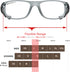 TR90NZZ Z87 HTS HUNTERSKY Safety Glasses with Side Shield Small Size Women Men ANSI Anti Fog Scratch Resistant Lab