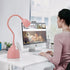 360 EJIAXIN Gooseneck Desk Lamp LED Flexible Reading Light Small Desk Lamps for Small Spaces Home Office Bedroom