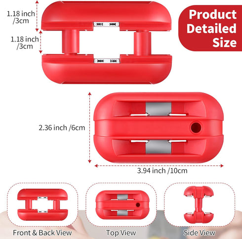 Edge Banding Trimmer, Hand Planer Edge Quad Trimmer with Tungsten Carbide Blades for Woodworking Deburring Tool