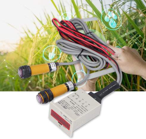 LED Electronic Counter, Inductive Digital Display Panel JDM11-6H with Cable (DC12-24V)