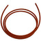 .125'' (1/8" Actual) Silicone O-Ring Cord Stock, 70A Durometer, 10' Piece, Red