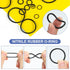 MECCANIXITY Nitrile Rubber O Ring 2.68" OD 2.44" ID 0.1" Width NBR Sealing Gasket Washer Seal for Faucet Plumbing,
