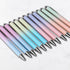 WY WENYUAN Gel Pens, 12 pcs Black Ink Fine Point Smooth Writing Pens for Journaling and Note Taking, Cute Office