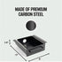 Under Desk Drawer for Desk, Carbon Steel Office Drawer Attachment, Slide Out Undermount Drawer, Sliding Underdesk
