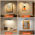 3 Dimmable 12.6" 1Pack Picture Light for Wall with Remote, Wireless Battery Operated Wall Lights with Colors & Timer