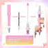 Kosiz 150 Pieces Beadable Pen Bulk, Assorted Bead Ballpoint Pens, Black Ink, Gift for Kids, Students, DIY Making (Candy