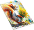 Sturin 1 3X5 Colorful Squirrel Wall Plate Light Switch Cover Gang Single Toggle Toggle Switch Art Plates