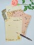 Fulanfudi 81pcs Set, 54 27 set, 9 Stationary Paper and Envelopes Contain stationery paper and envelopes, writing paper