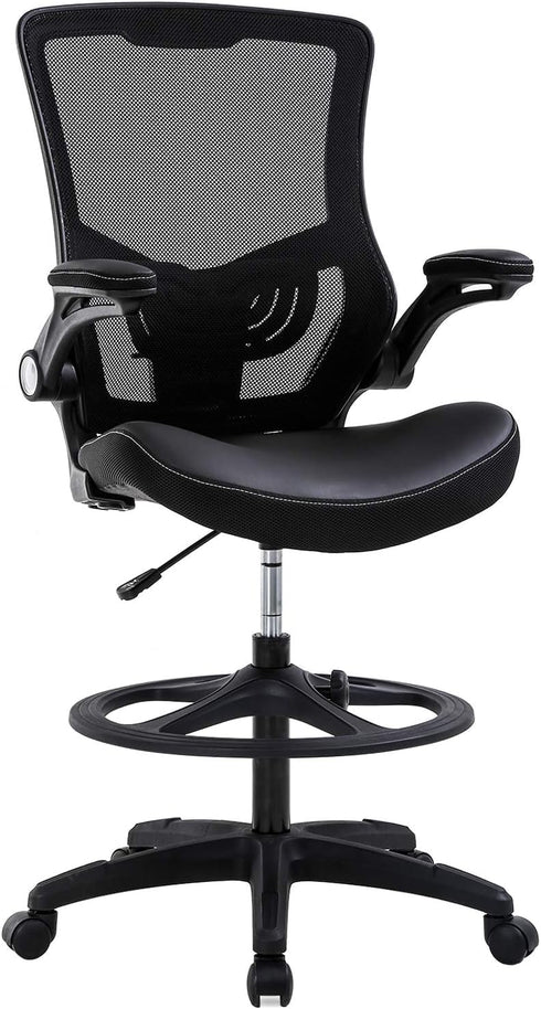 PayLessHere Drafting Chair Ergonomic Tall Office Chair Standing Desk Chair with Flip Up