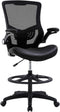 PayLessHere Drafting Chair Ergonomic Tall Office Chair Standing Desk Chair with Flip Up