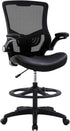 PayLessHere Drafting Chair Ergonomic Tall Office Chair Standing Desk Chair with Flip Up