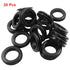 20Pcs Rubber Grommets 13/16" ID 1" Drill Hole Durable Wiring Hole Grommet Wire Grommets for Cable Hose Wire Hardware Plumbing