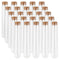 DEPEPE 25pcs 45ml Glass Test Tubes with Cork Stoppers for Bath Salt Candy Storage, Science Lab Party, 25 x 140mm