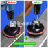 Linkiblock 25Pcs 3 inch Medium Abrasive Nylon Surface Conditioning Quick Change Sanding Discs R-Type with Adapter